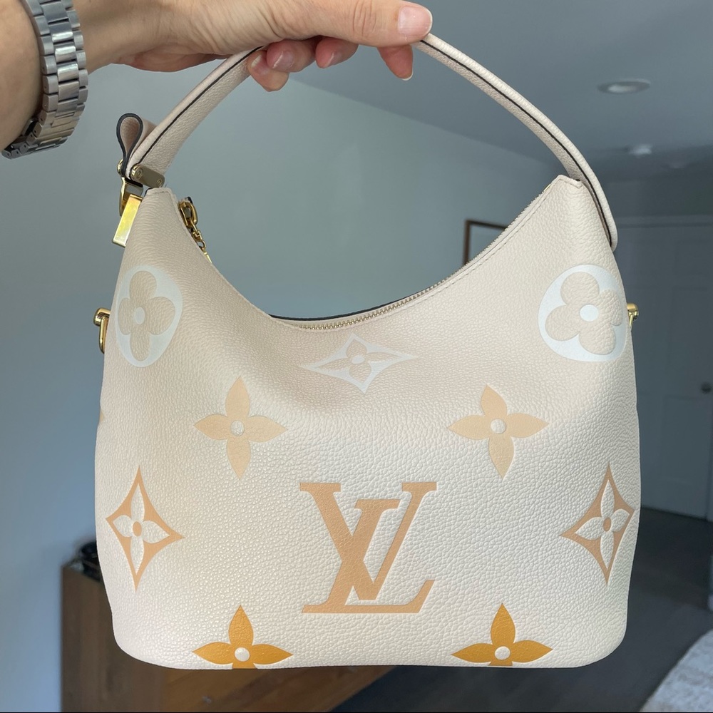 Louis Vuitton Empreinte Monogram Giant By The Pool Marshmallow Cream Saffron